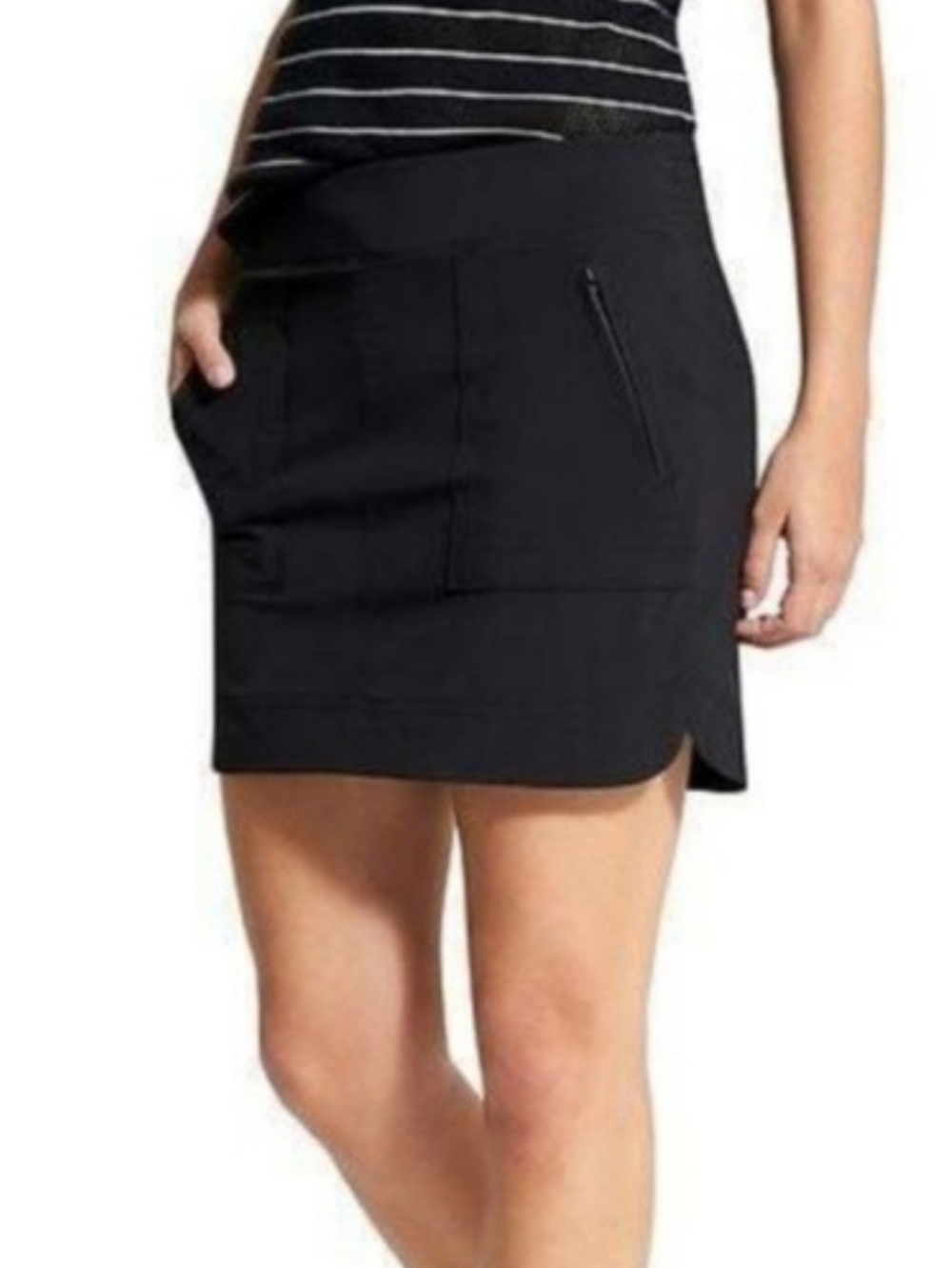 Athleta Chelsea Cargo Skort Black, 8
